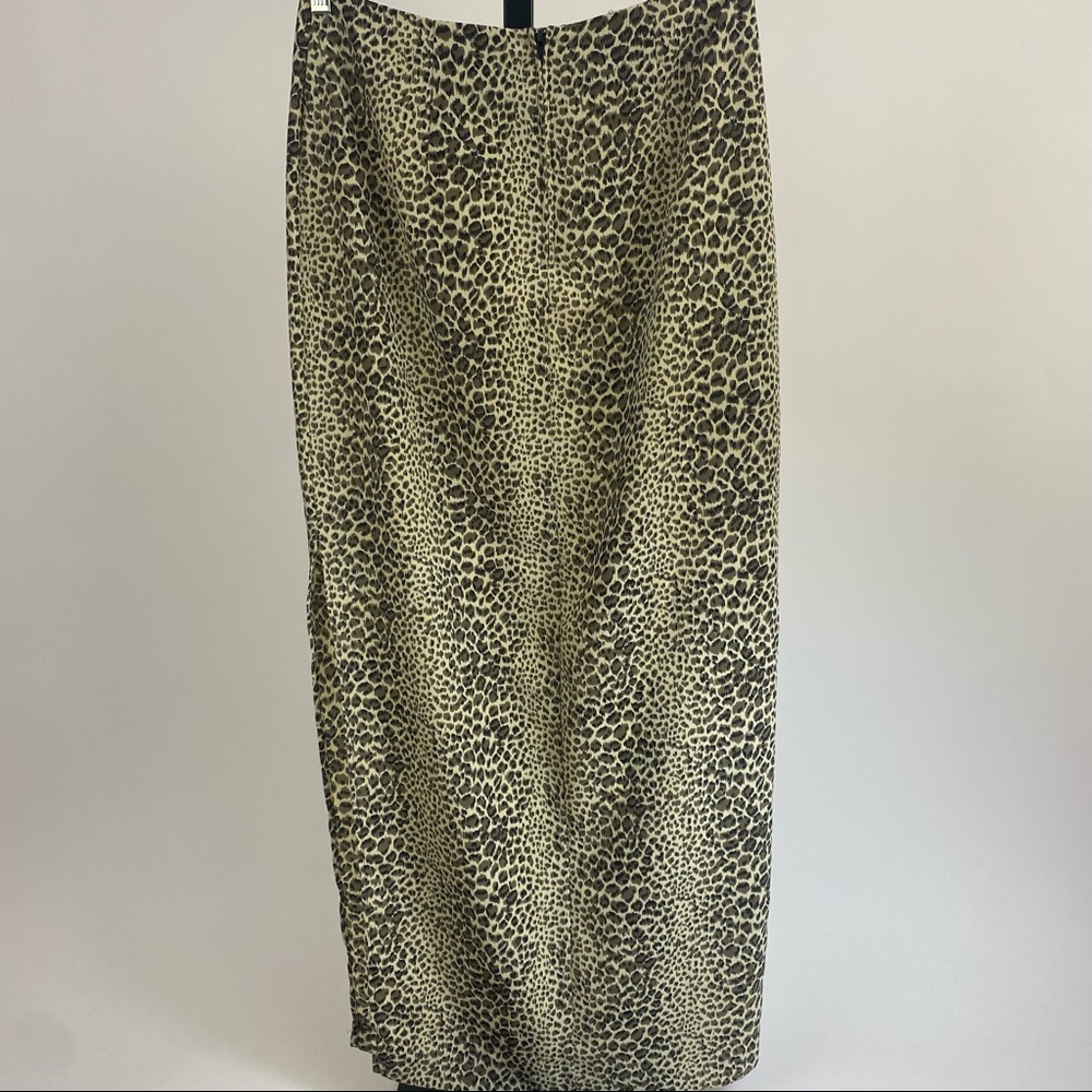 Vintage 70’s Leopard Print Skirt